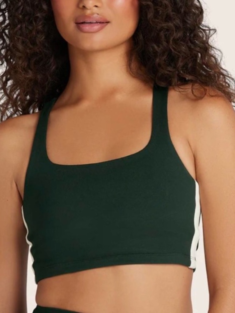 Set active sports bra (xs) and leggings (s) green